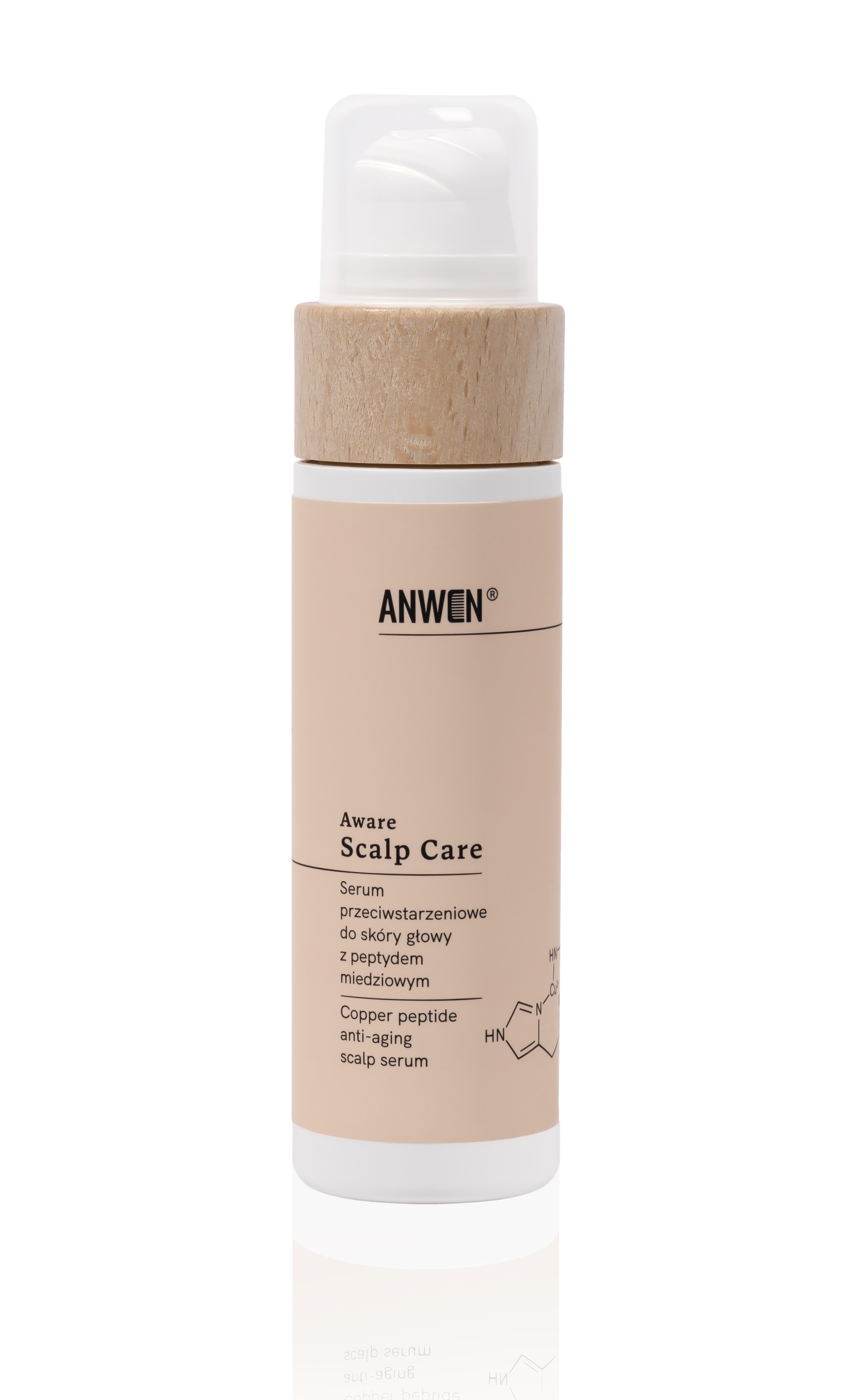 Anwen Scalp Care Serum Przeciwstarzeniowe do Skóry Głowy z Peptydem Miedziowym 100ml