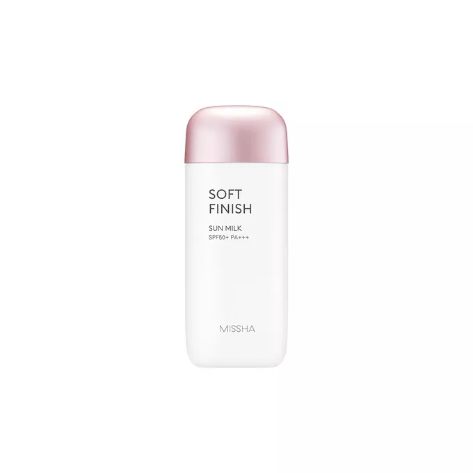 MISSHA Soft Finish Sun Milk Lekki Krem z Filtrem SPF50+ 70ml