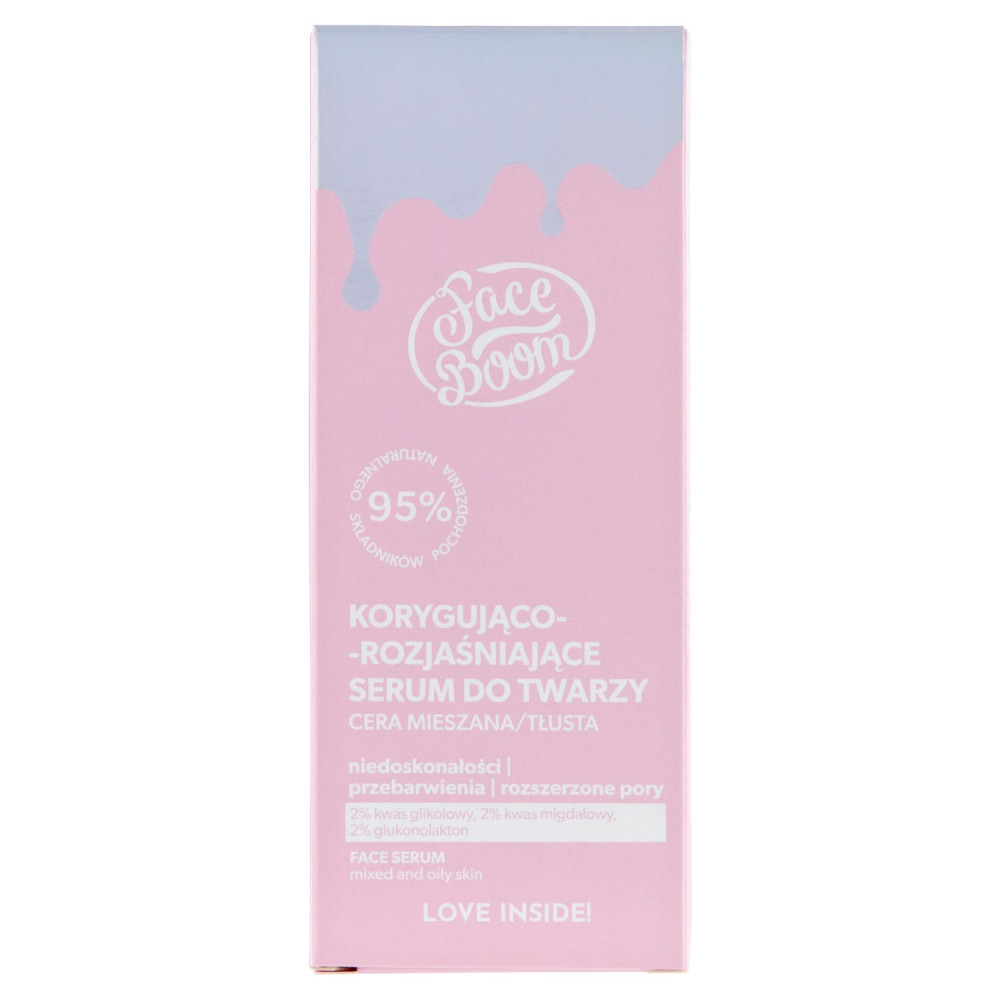 FaceBoom Korygująco-Rozjaśniające Serum do Twarzy 30ml