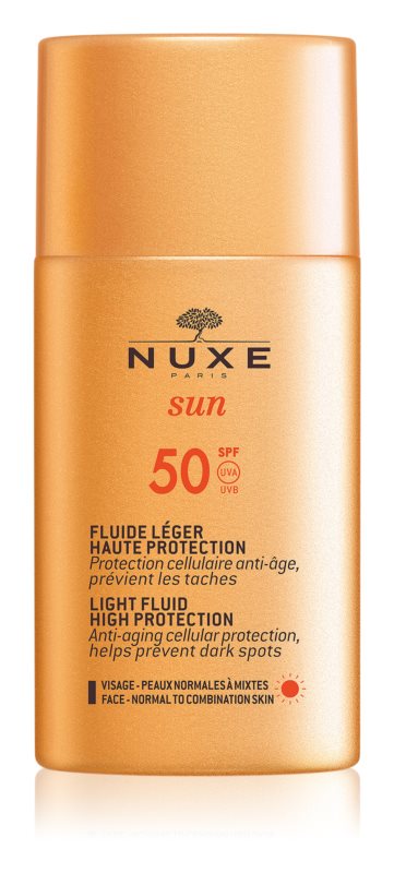 NUXE Sun Light Lekki Krem do Twarzy SPF50 50ml