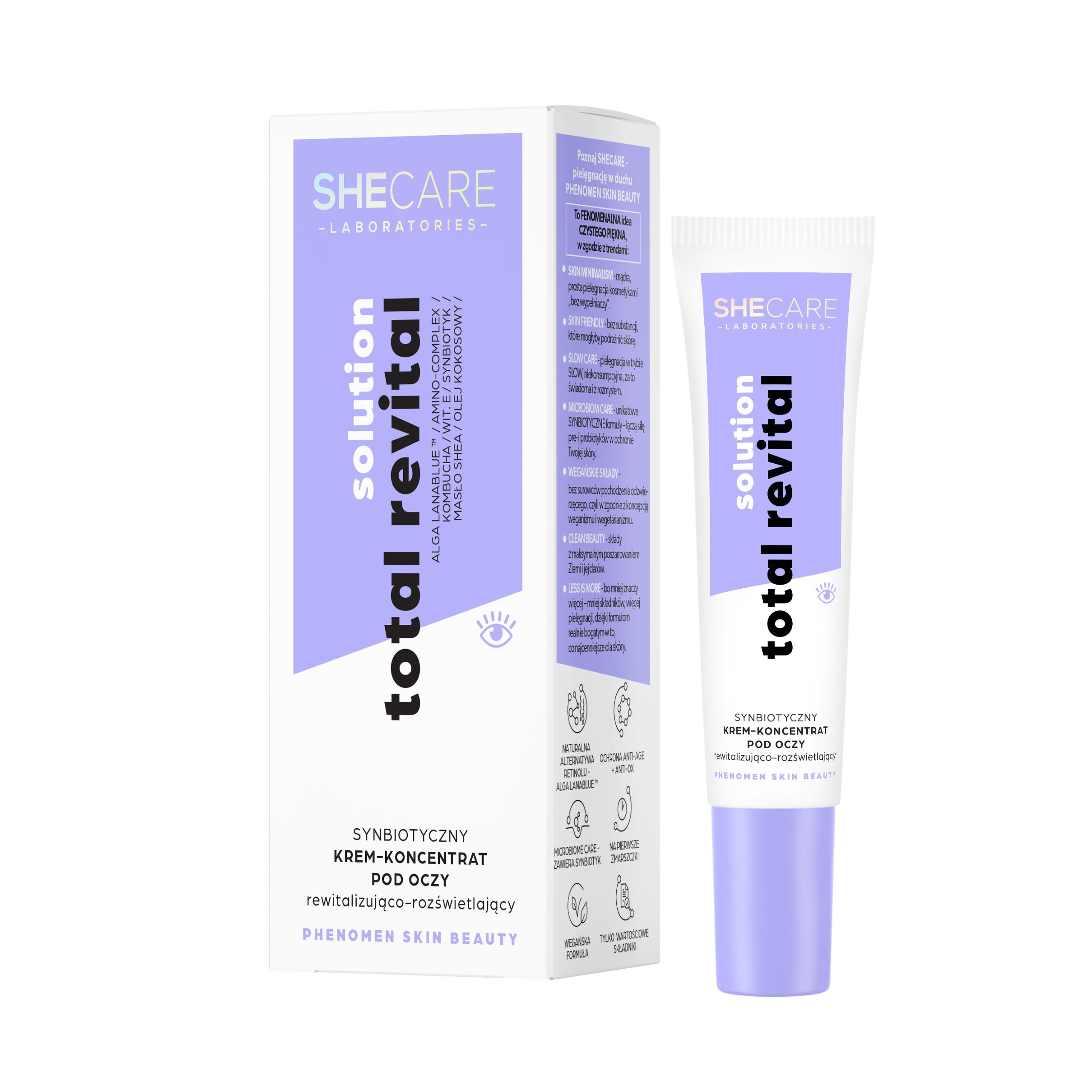 SHECARE Synbiotyczny Krem pod Oczy 15ml