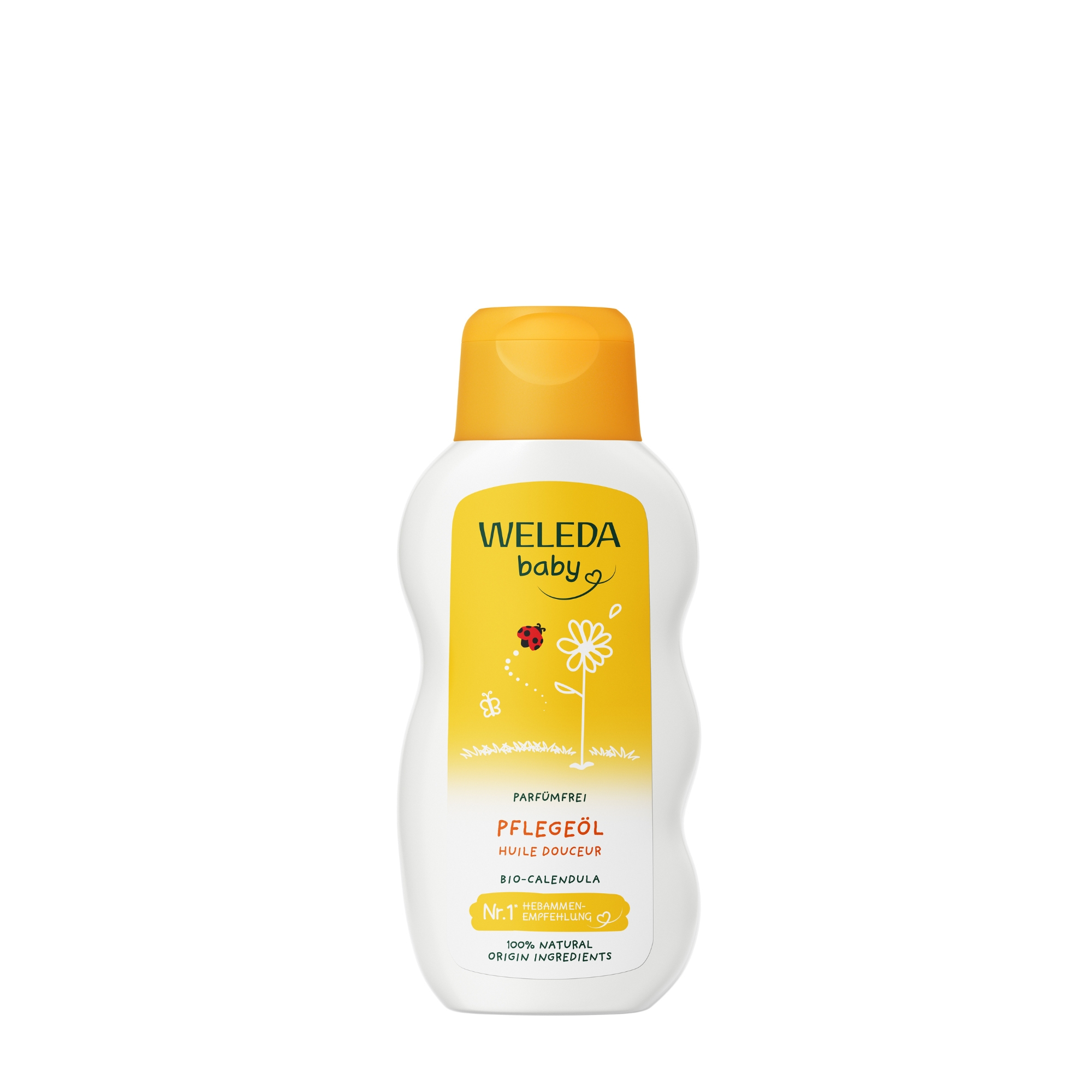 Weleda Baby Bezzapachowy Olejek do Ciała z Nagietkiem Lekarskim 200ml