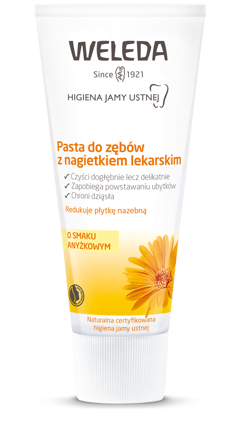 Weleda Pasta do Zębów z Nagietkiem Lekarskim 75ml