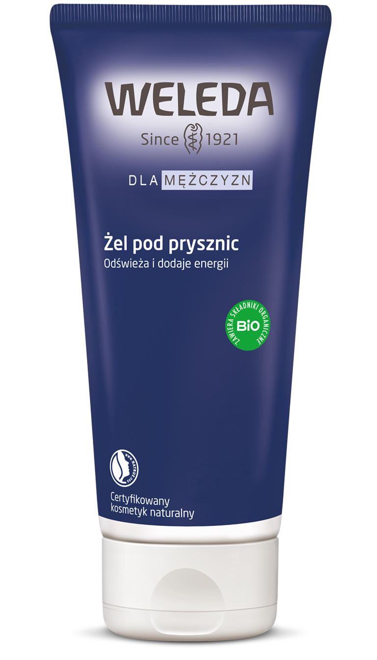 Weleda For Men Active Fresh 3w1 Żel pod Prysznic 200ml