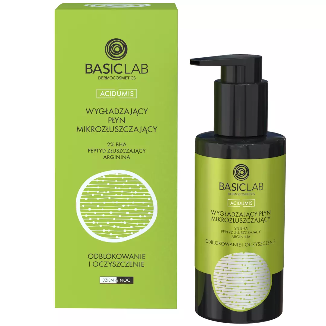 BasicLab Wygładzający Płyn Mikrozłuszczający 100ml
