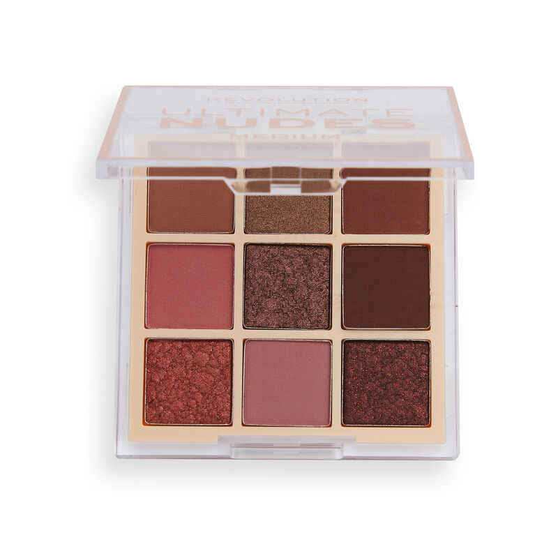 Makeup Revolution Ultimate Nudes Paleta Cieni Medium