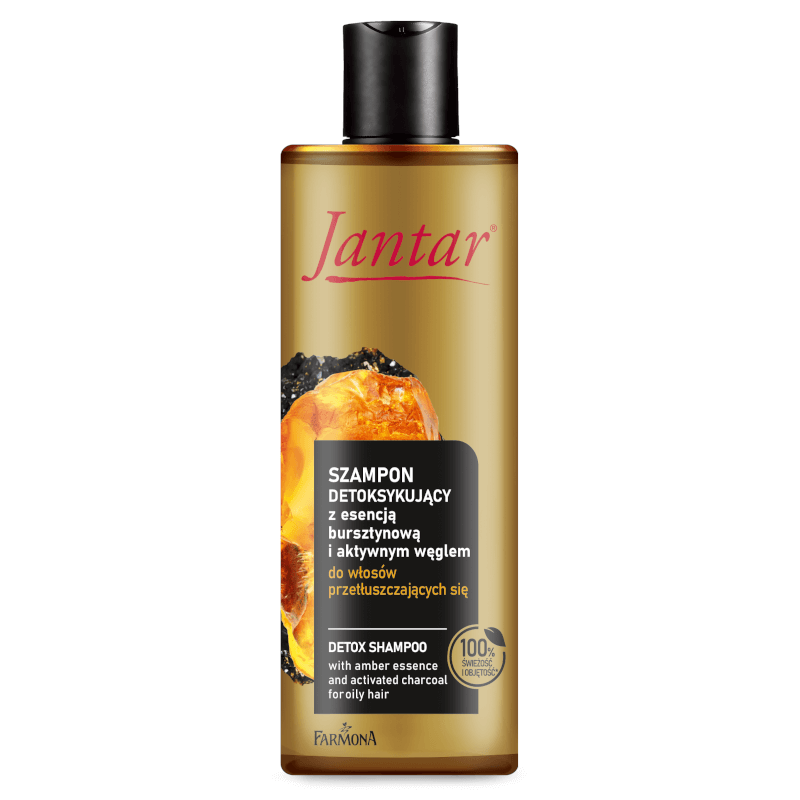 Farmona Jantar Szampon Detoksykujący z Esencją Bursztynową i Aktywnym Węglem 300ml