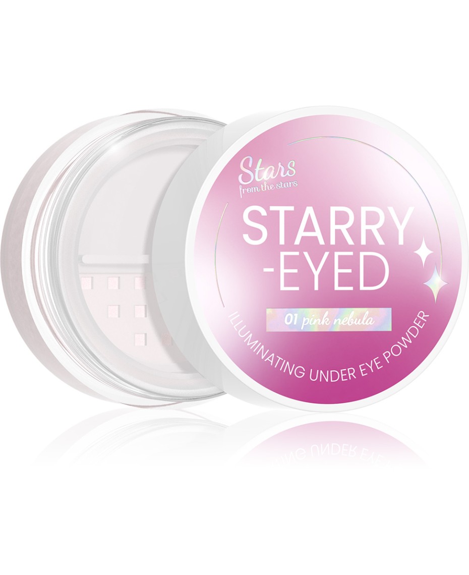 Starry-Eyed Puder pod Oczy 01 Pink Nebula