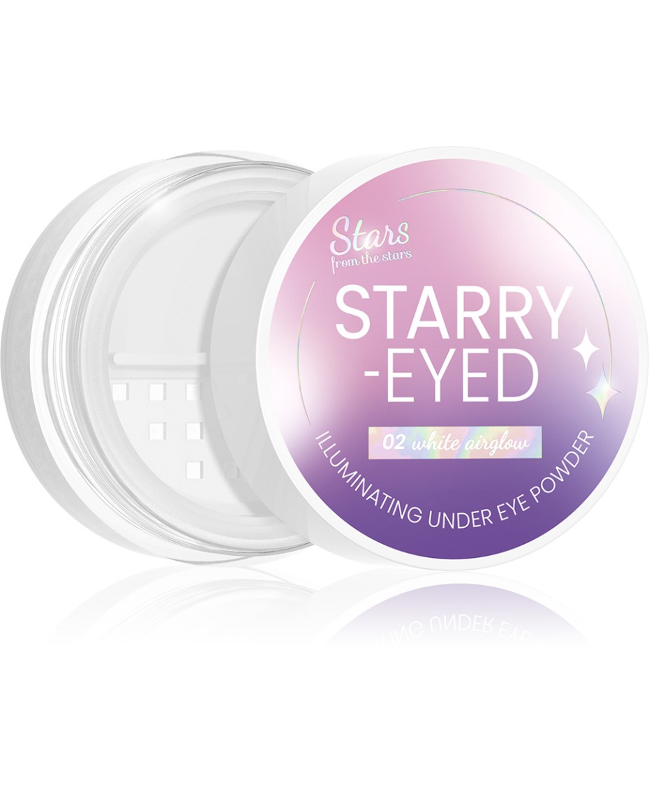 Starry-Eyed Puder pod Oczy 02 White Airglow