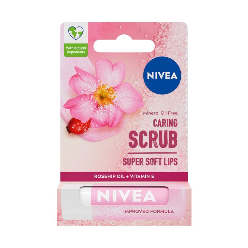 NIVEA Peeling do Ust Caring Scrub Super Soft Lips