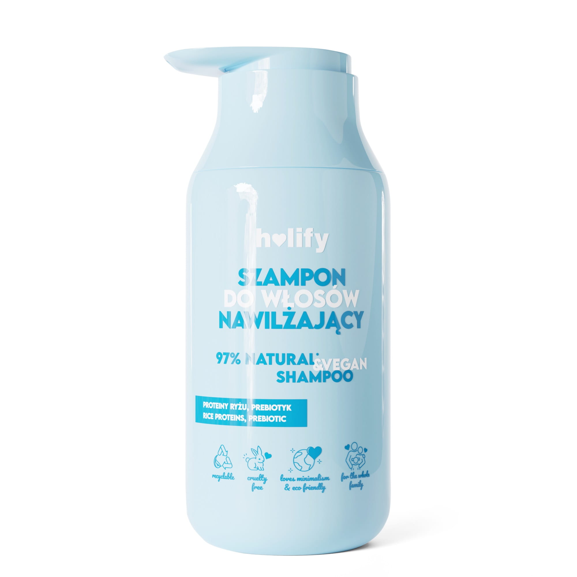 Holify Nawilżający Szampon do Włosów 300ml