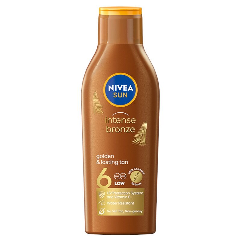 NIVEA Sun Intense Bronze Keratynowy Balsam do Opalania SPF6 200ml