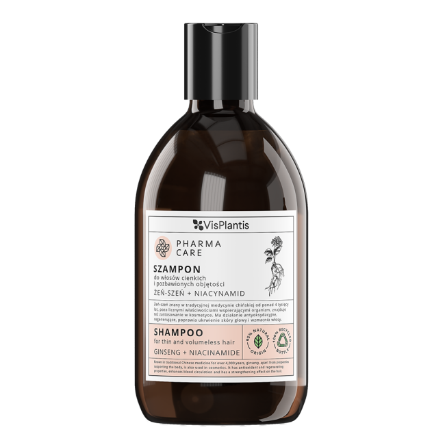 Vis Plantis Pharma Care Szampon do Włosów Cienkich i Pozbawionych Objętości 500ml