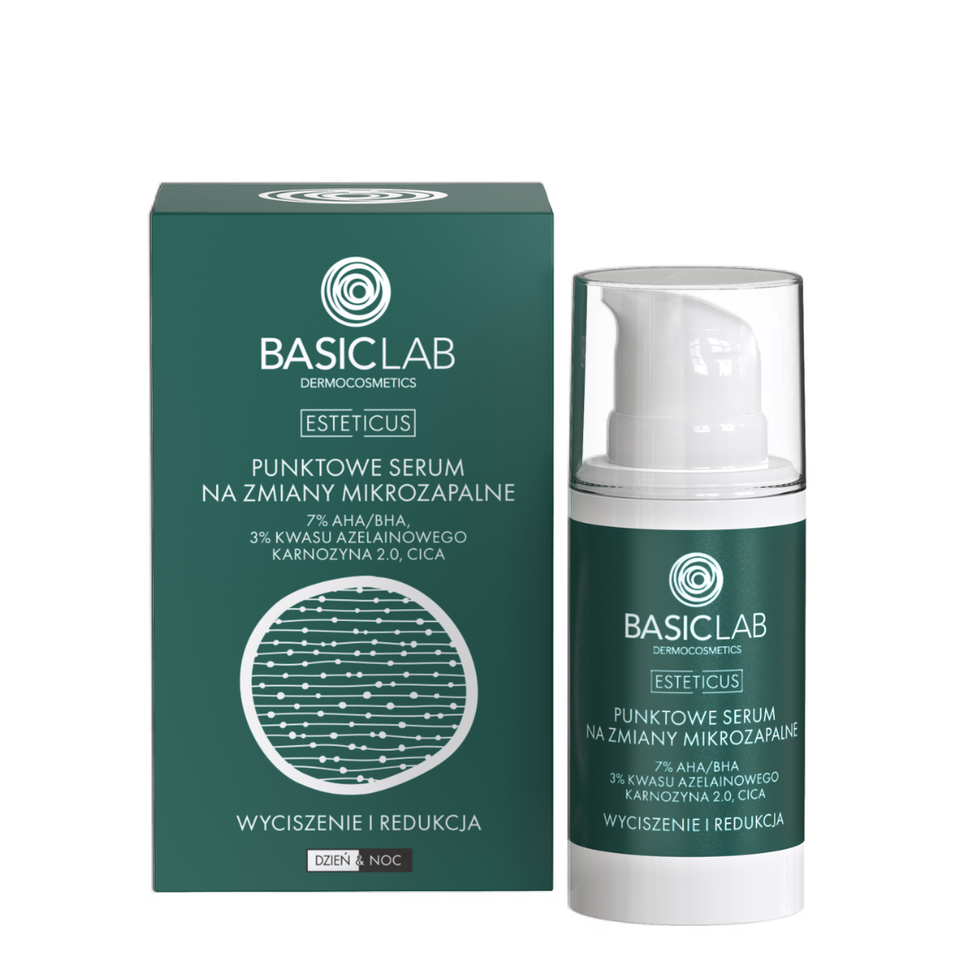 BasicLab Serum Punktowe na Zmiany Mikrozapalne 15ml