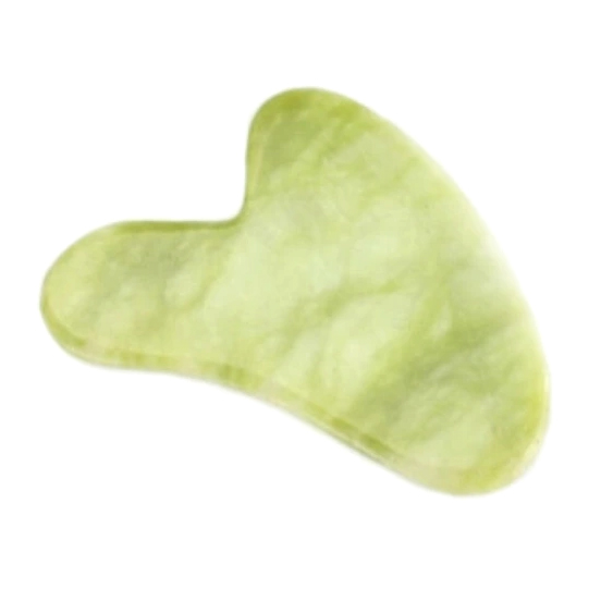 Lash Brow Gua Sha Kamień Do Masażu Jadeit Serce