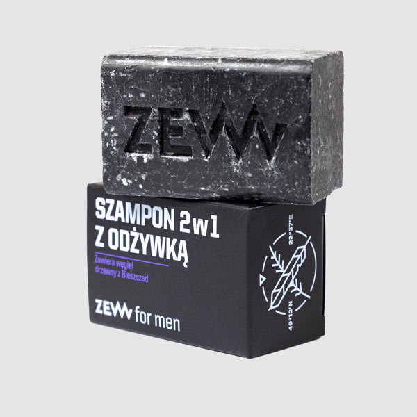 ZEW for Men Szampon z Odżywką 2w1 w Kostce 85ml