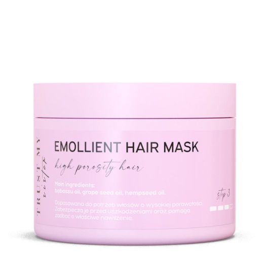 Trust my Sister Maska Emolientowa do Włosów Wysokoporowatych 150ml