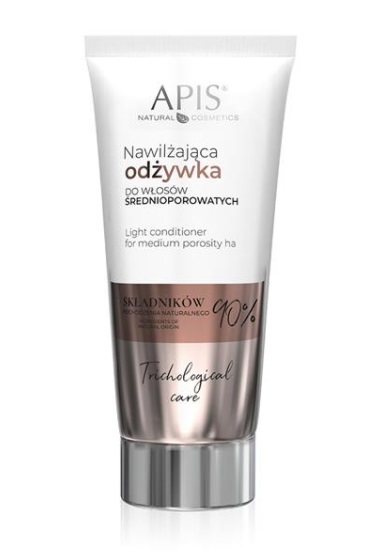 APIS Nawilżająca Odżywka do Włosów Średnioporowatych 200ml