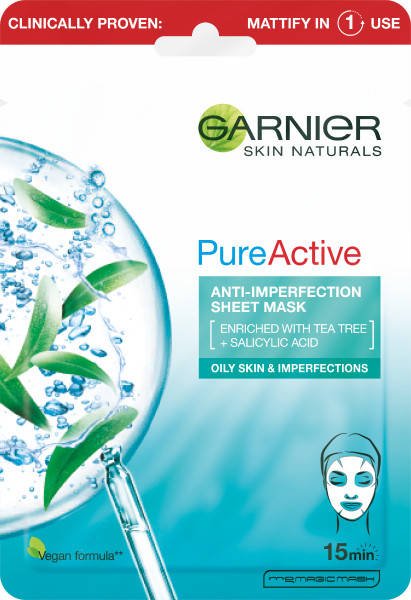 Garnier Maska w Płacie Pure Active