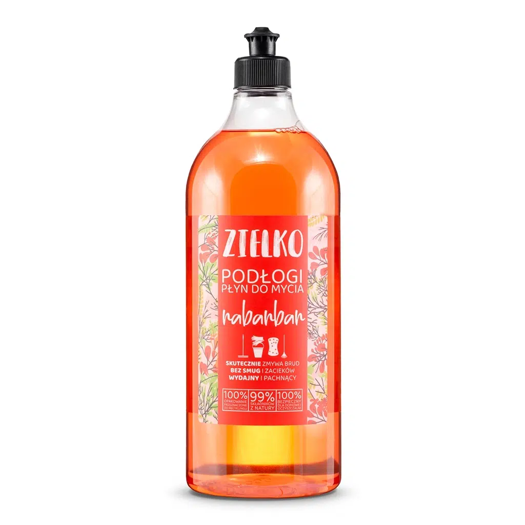 ZIELKO Płyn do Mycia Podłóg Rabarbar 1000ml