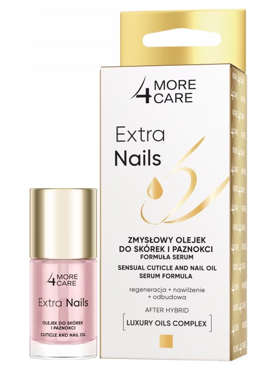 MORE4CARE Extra Nails Zmysłowy Olejek do Skórek i Paznokci 10ml