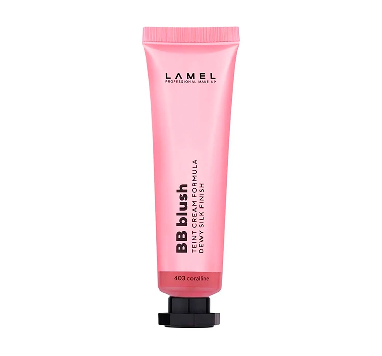 Lamel BB Blush Róż do Policzków w Kremie 403 Coralline