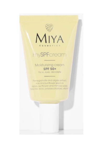 MIYA Nawilżający Krem do Twarzy SPF50+ 40ml