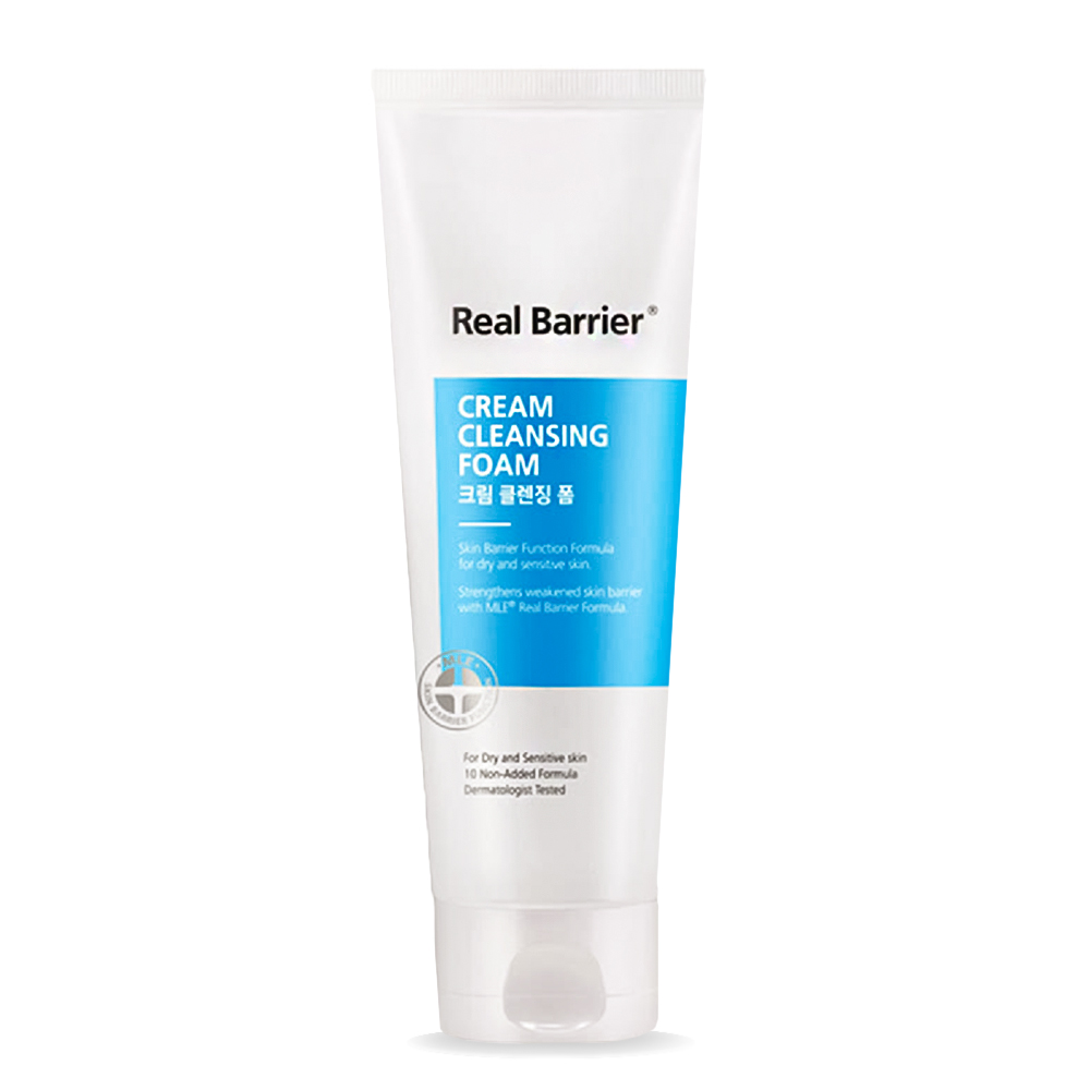 Real Barrier Cream Cleansing Foam Oczyszczająca Pianka do Twarzy 120ml