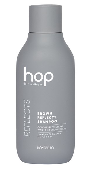 Montibello Hop Brown Reflects Szampon Podkreślający Kolor do Włosów Brązowych 300ml