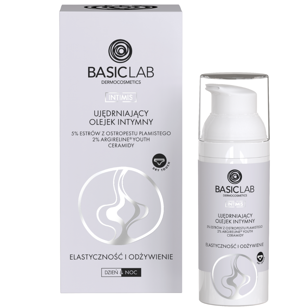 BasicLab Intimis Ujędrniający Olejek Intymny 50ml