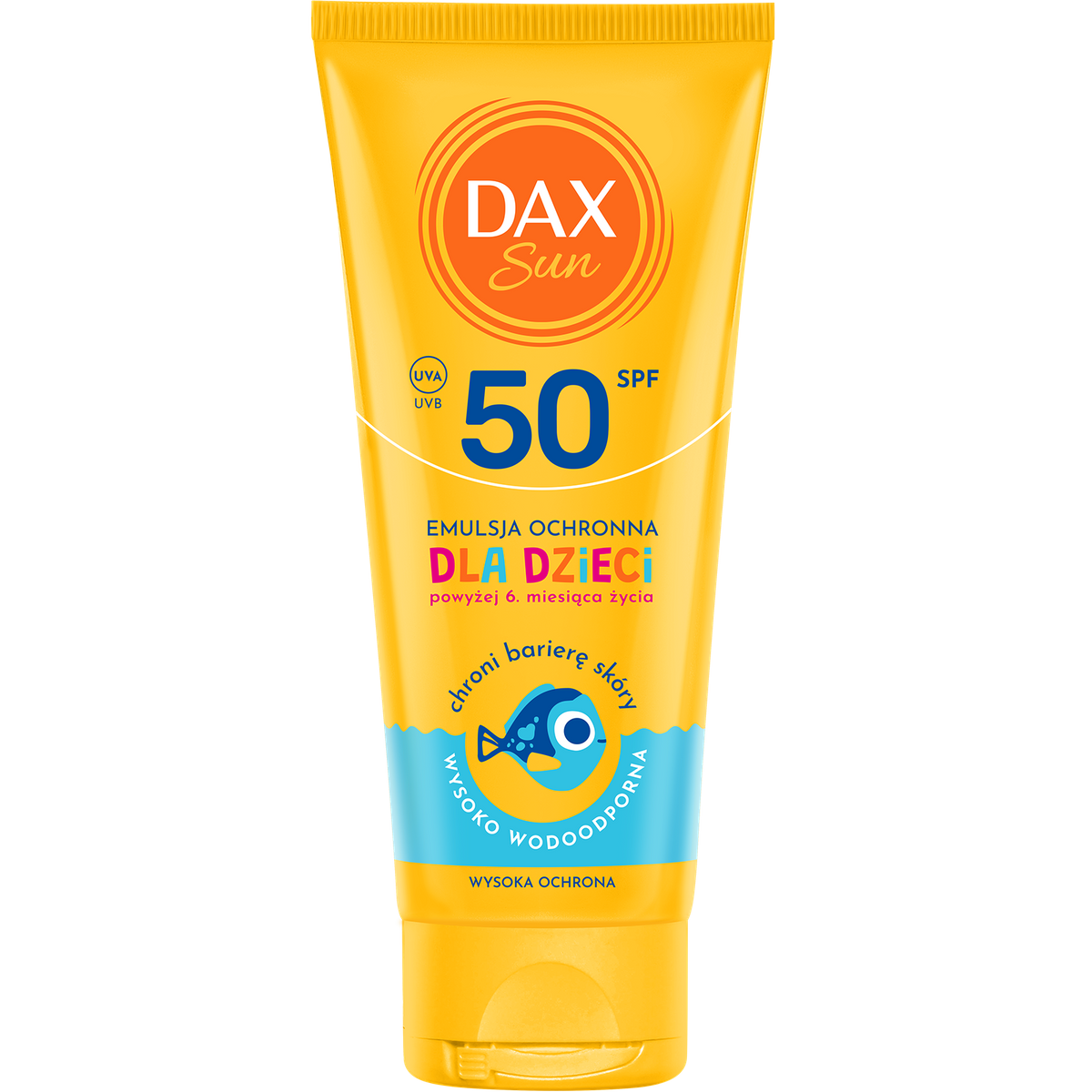 DAX SUN  Emulsja Ochronna dla Dzieci SPF50+ Travel 100ml