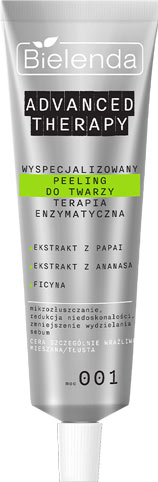 Advanced Therapy Terapia enzymatyczna Wyspecjalizowany peeling do twarzy - Cera wrażliwa, mieszana, tłusta