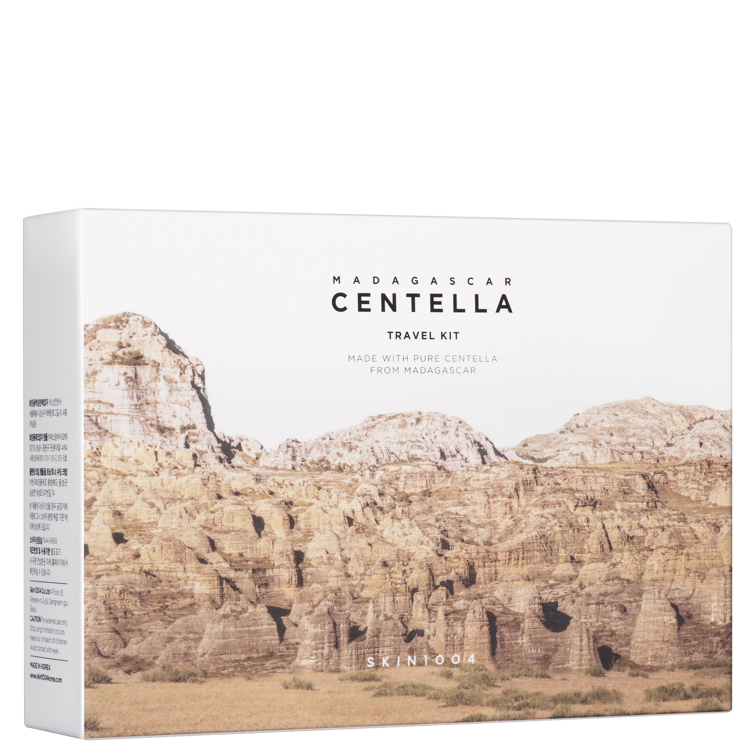 Skin1004 Madagascar Centella Travel Kit Zestaw Podróżny Kosmetyków z Wąkrotą Azjatycką