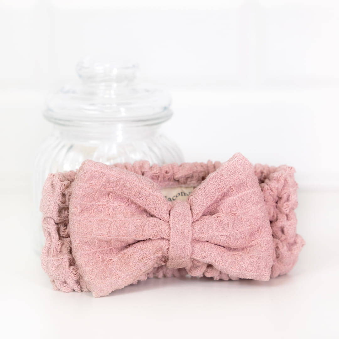 Opaska na Włosy z Mikrofibry Pink