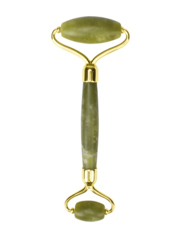 Lash Brow Roller do Masażu Twarzy Jade Premium + Etui