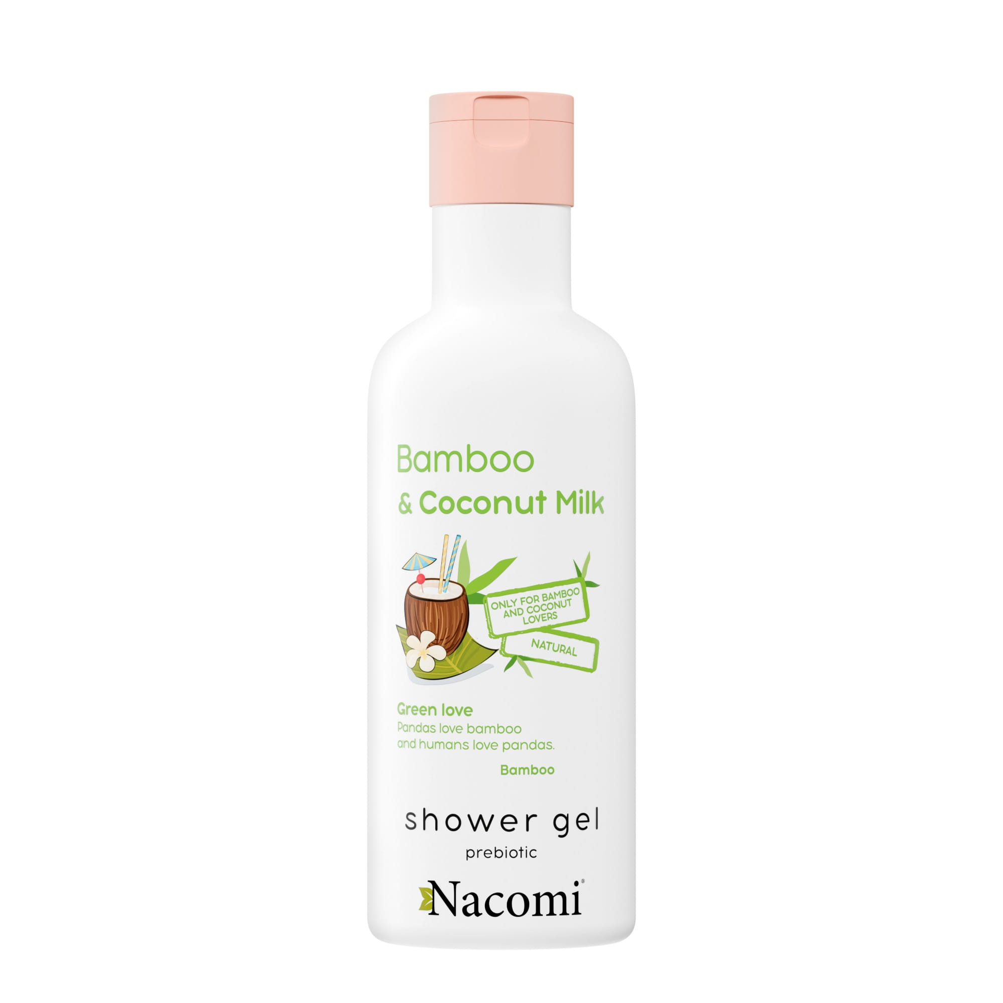 Nacomi Żel pod Prysznic Bambus i Mleko Kokosowe 300ml
