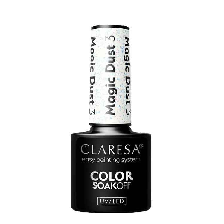Claresa Lakier Hybrydowy Magic Dust 3