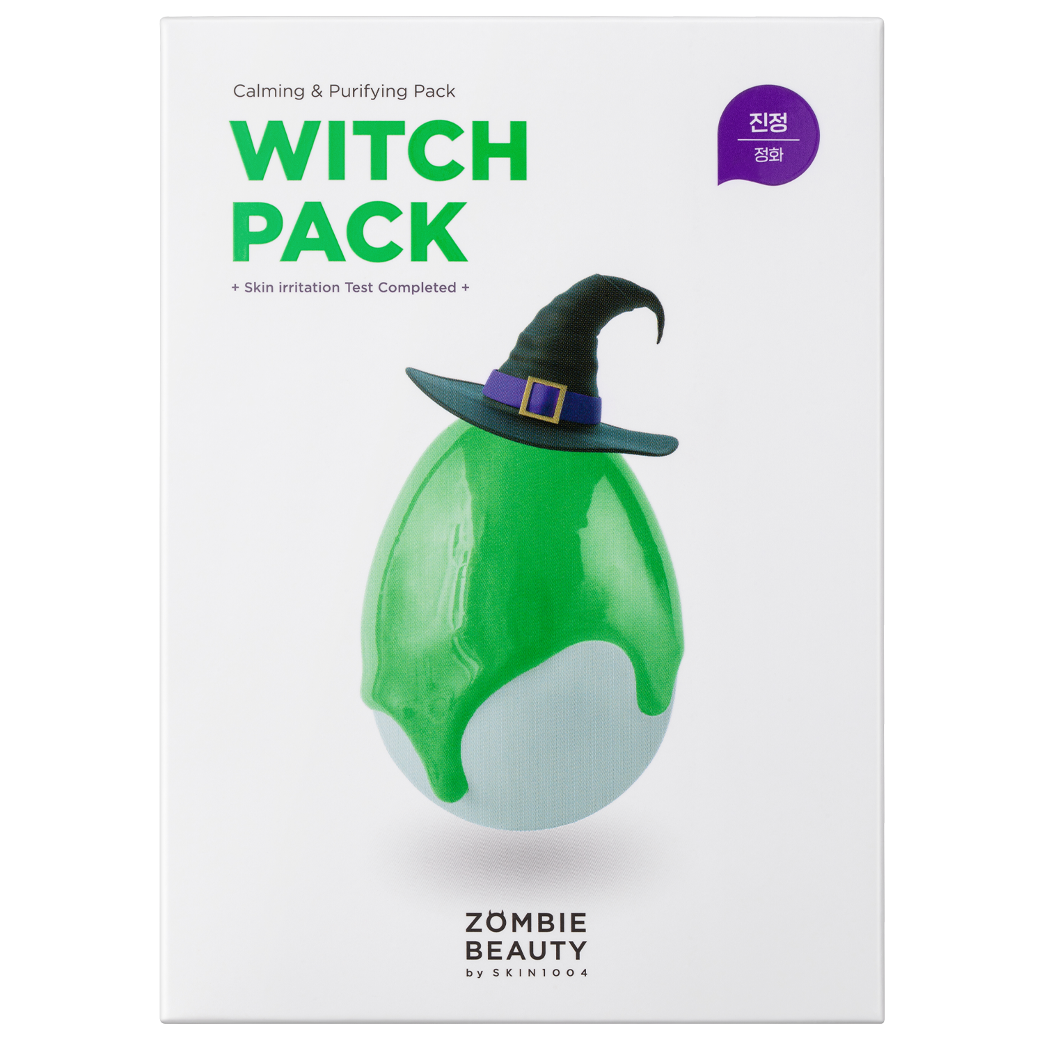 Skin1004 Zombie Beauty Witch Pach Zestaw Masek Oczyszczających 8 Sztuk