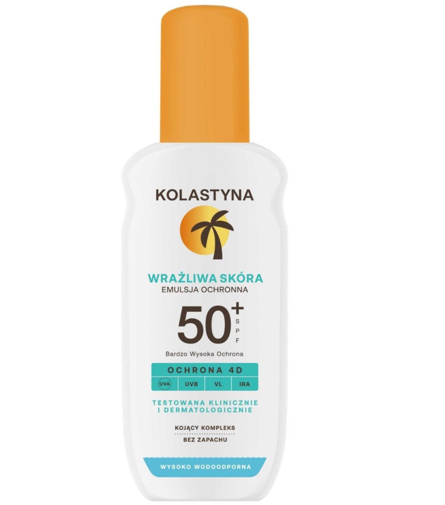 Kolastyna Wrażliwa Skóra Ochronna Emulsja SPF50+ 150ml