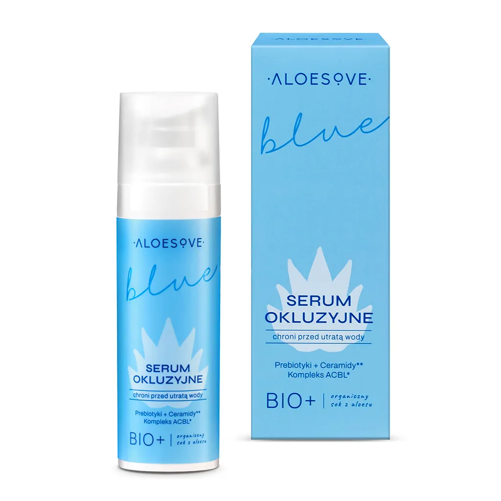 ALOESOVE Blue Okluzyjne Serum do Twarzy 30ml