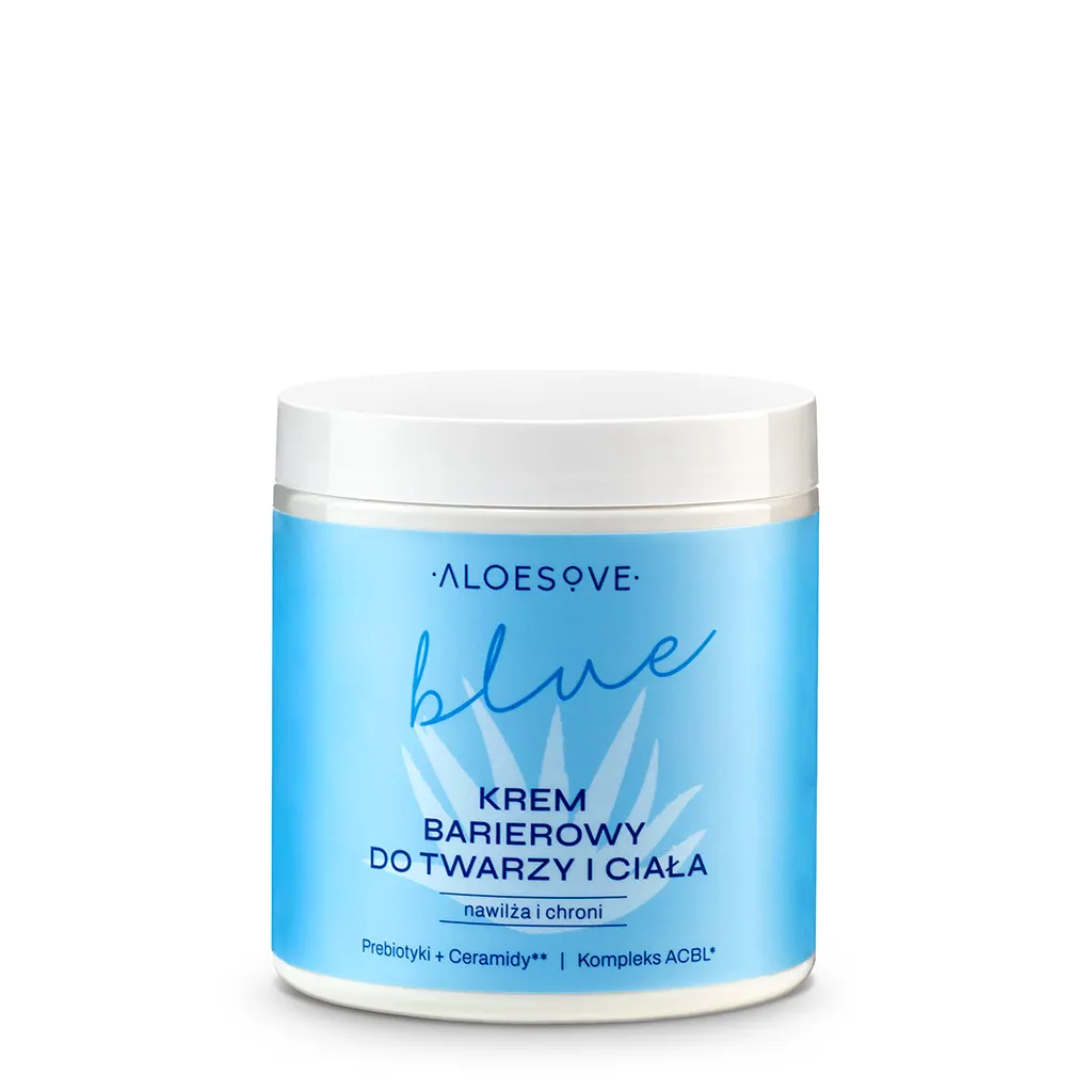 ALOESOVE Blue Krem Barierowy do Twarzy i Ciała 250ml