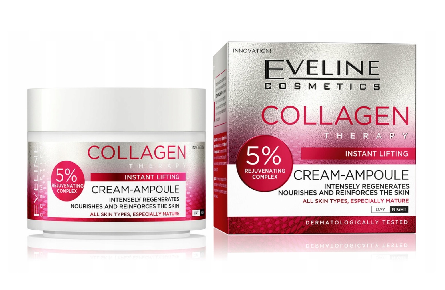 Eveline Krem-Ampułka Kolagen Błyskawiczny Lifting 50ml