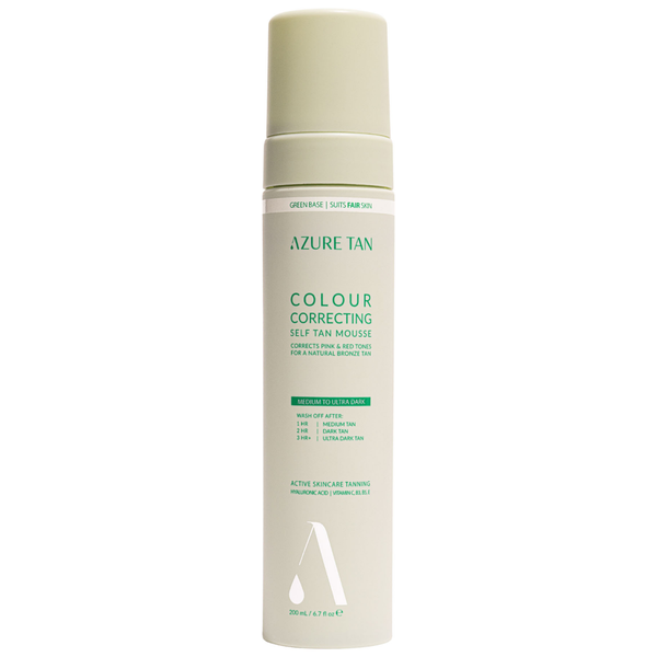 Azure Tan Green Base Samoopalająca Pianka Medium to Ultra Dark 200ml