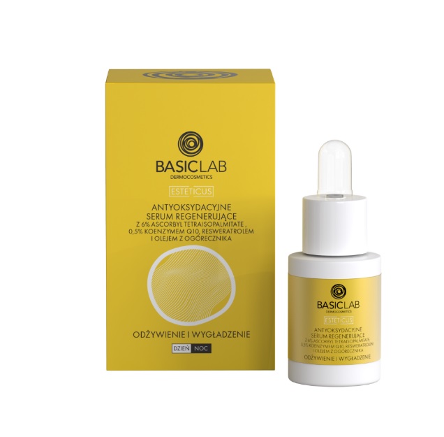 BasicLab Esteticus Antyoksydacyjne Serum Regenerujące 15ml