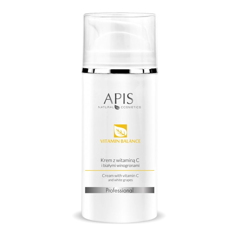 APIS Vitamin Balance Krem z Witaminą C i Białymi Winogronami 100ml
