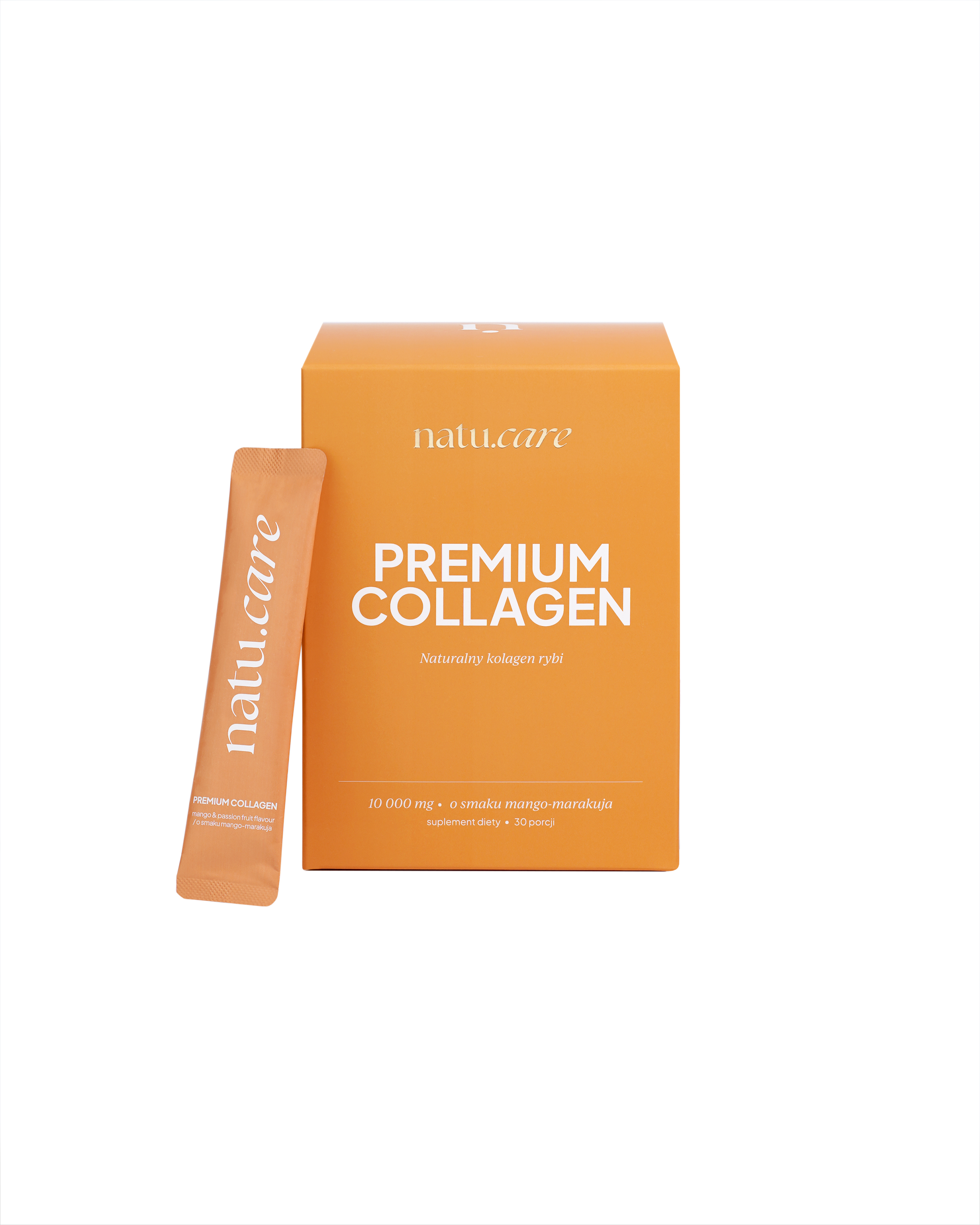 Natu Care Premium Collagen Suplement Diety Mango-Marakuja 10000mg