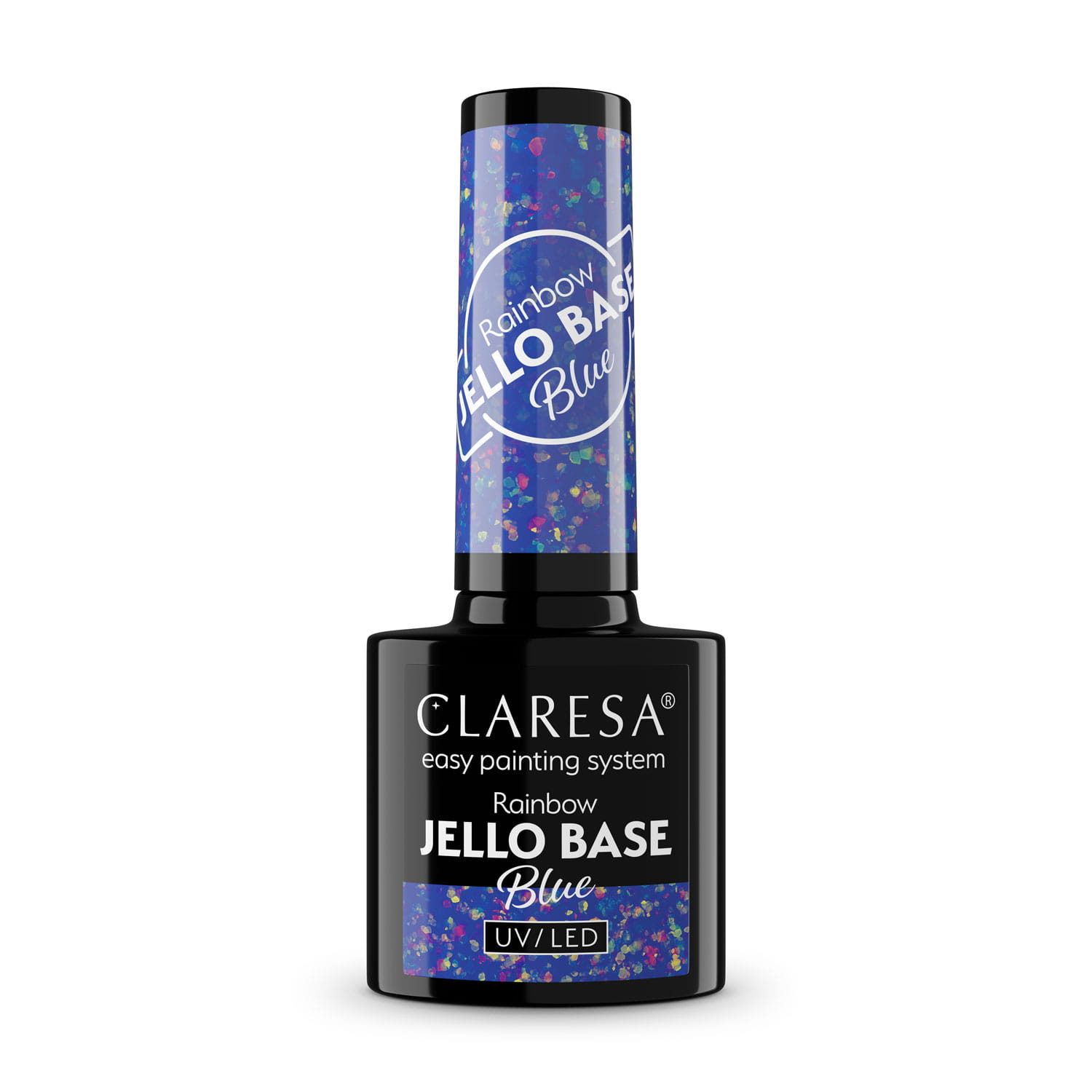 Claresa Rainbow Jello Base Baza Hybrydowa Blue