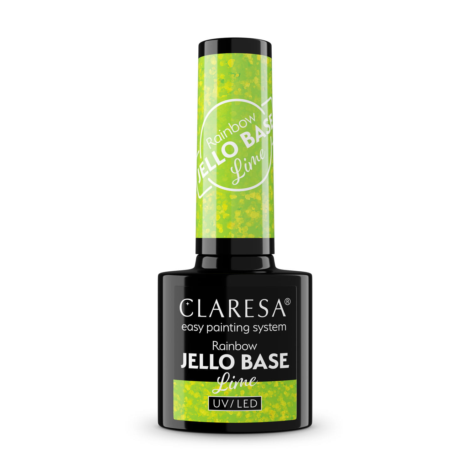 Claresa Rainbow Jello Base Baza Hybrydowa Lime