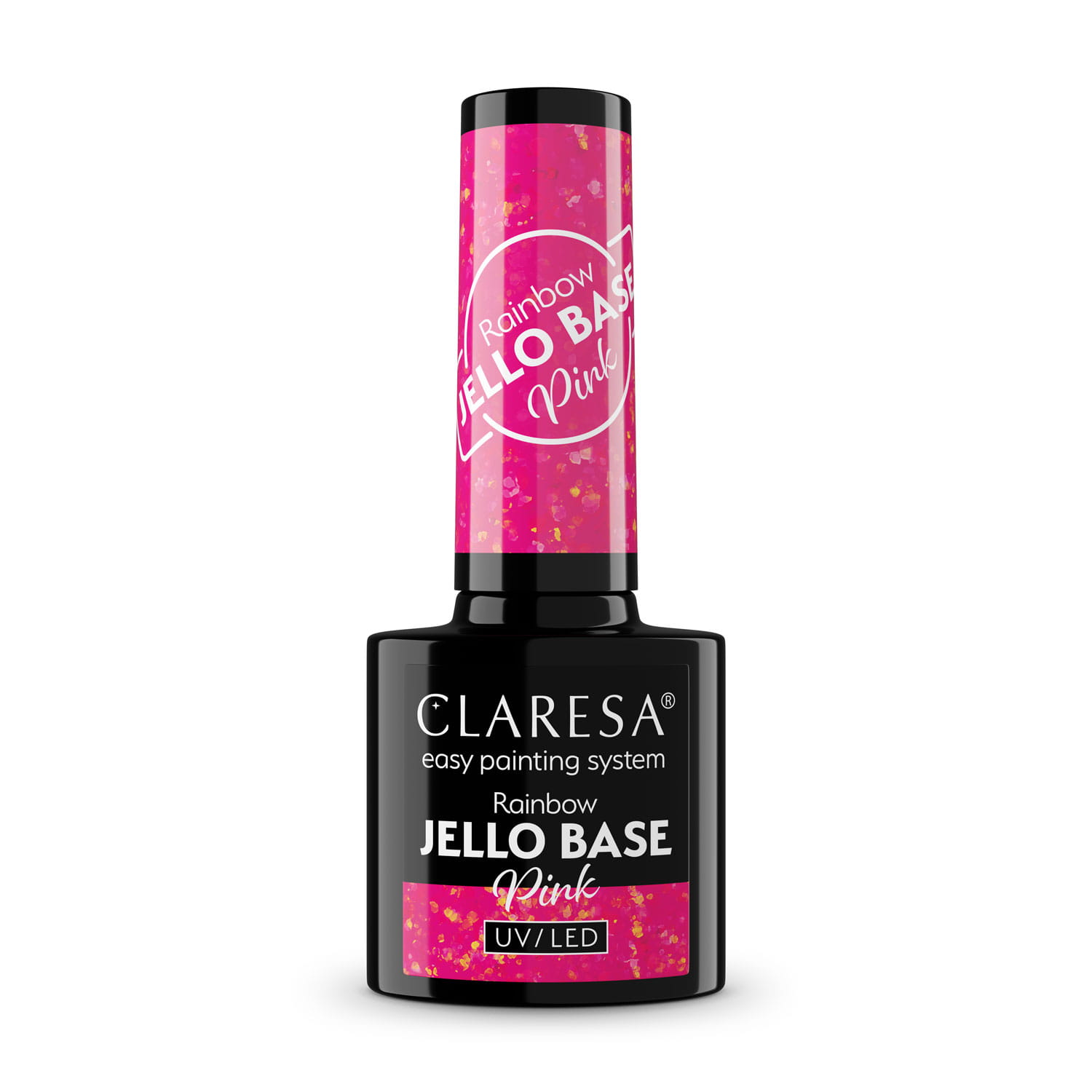 Claresa Rainbow Jello Base Baza Hybrydowa Pink