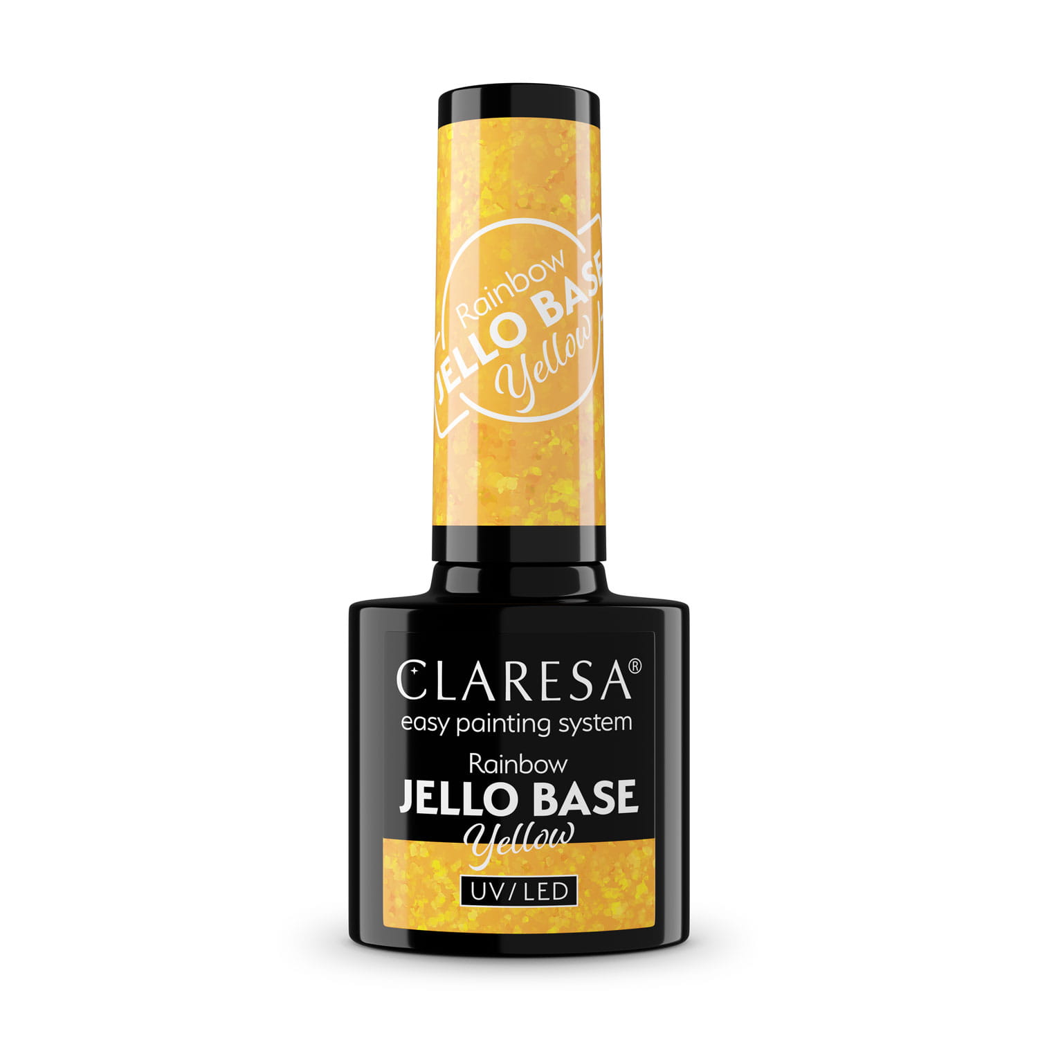 Claresa Rainbow Jello Base Baza Hybrydowa Yellow